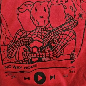 Marvel Spider-Man Red Crewneck